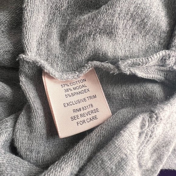 📌Philosophy Plus Size Cotton Blend Sweater w/ Kangaroo Pockets & Drawstring - Picture 11 of 14